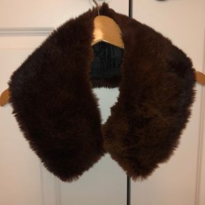 1976 Vintage mink fur collar